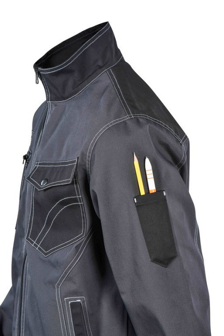 Куртка робоча з чорною блискавкою Sizam Sheffield XL Рівне - фото 4