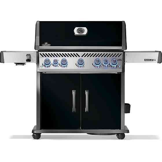 Газовый гриль Napoleon Rogue PRO-S 625 RSIB с боковой горелкой Sizzle Zone и вертилём (69912) черный RPS625RSIBPK-2-UA Код: 013125 Ровно