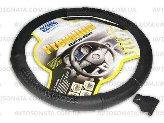 Оплетка кожа 402 L черная Винница