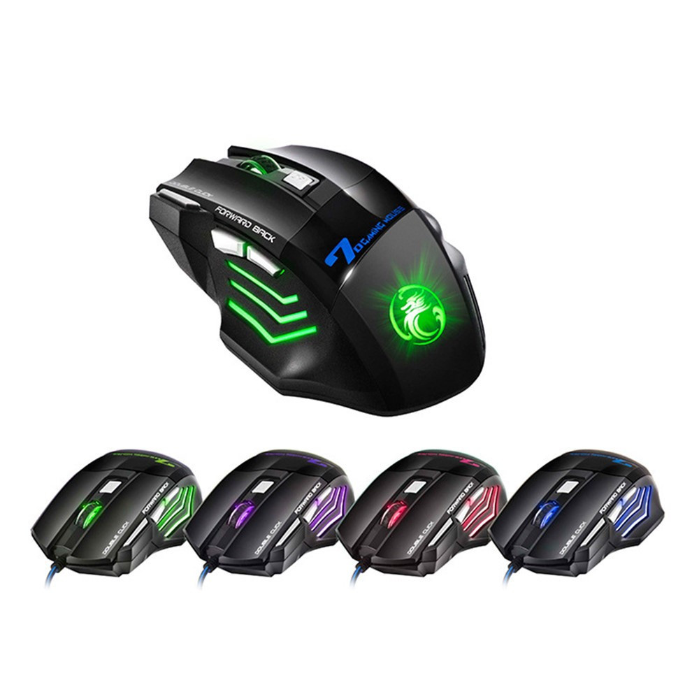 IMice X7 Silent Pro – игровая эргономичная мышь 5500 DPI Киев - изображение 2