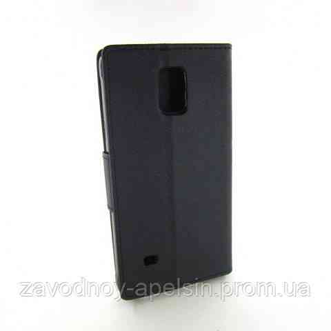 Чехол книжка Samsung N910 N9100 Note 4 Goospery черный Одесса