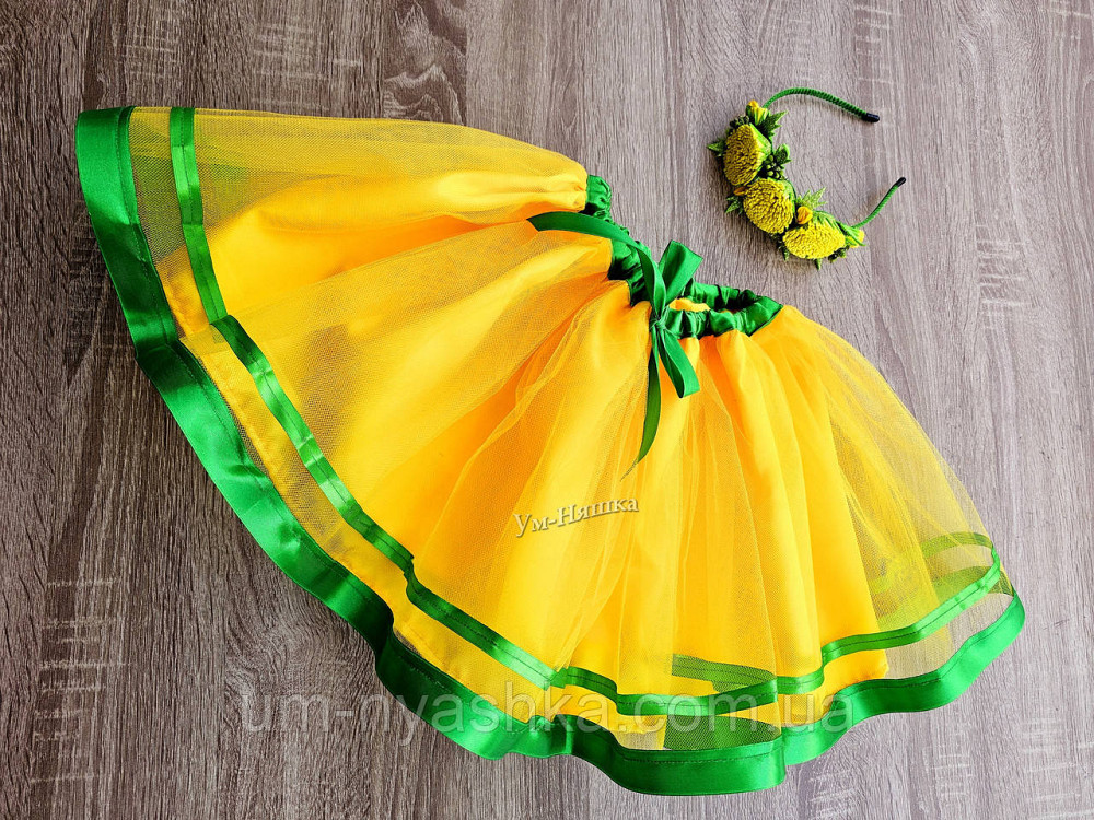 Пишна жовта спідничка Кривий Ріг - фото 1
