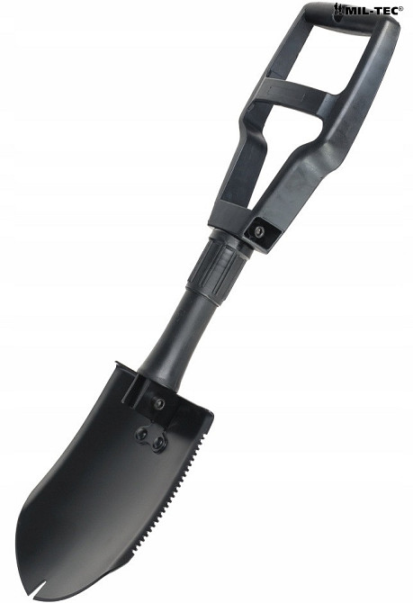 Багатофункціональна Саперна Лопата 4в1 трискладна з чохлом Mil-Tec від Sturm "Generation II" (15522100) Нововолинськ - фото 2