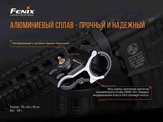 Крепление на оружие для фонарей Fenix ​​ALG-18 Ровно