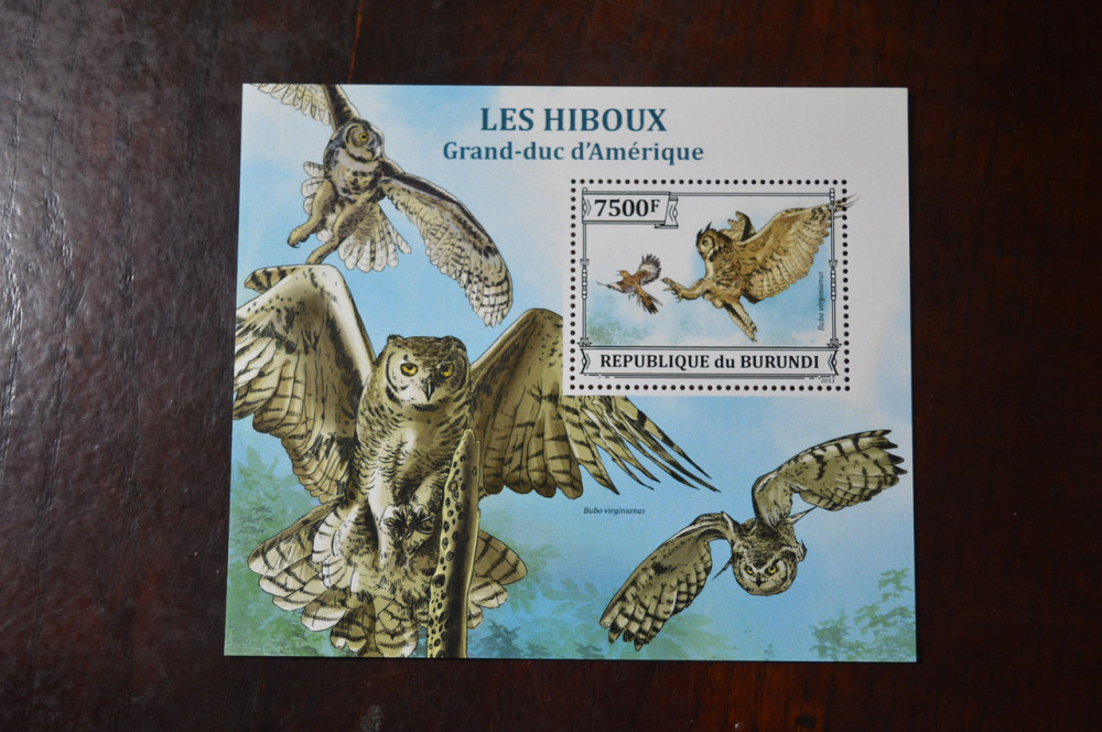 Бурунди. Марки. Блок. (А-39) Полтава - изображение 1