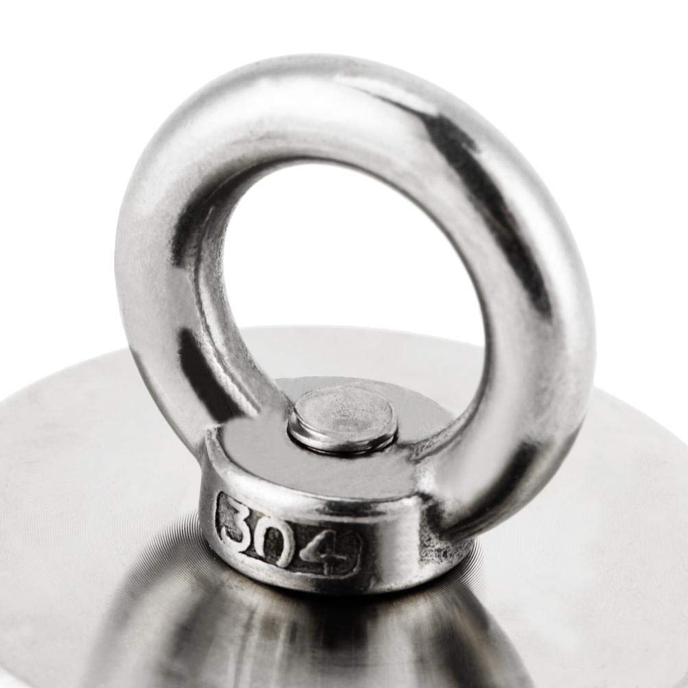 Пошуковий неодимовий магніт з кільцем 42мм,до 55кг,у корпусі SBR Київ - фото 3