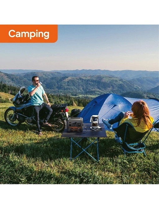 Зарядна станція Bluetti AC50P, 504Wh, 700W, LiFePO4 ( Чорний ) Харків - фото 19