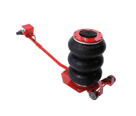 Домкрат підкатний пневматичний 5т (144-440мм; 6-12bar; 3 подушки; Ø320мм) Forsage F-YHQD-3WT-320A Одеса