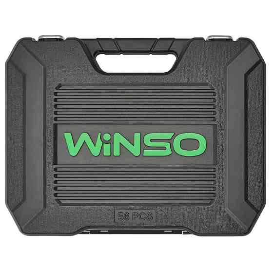 Професійний набір інструментів в кейсі Winso Pro 1/2", 1/4" 72Т, CR-V, 56од. Львів