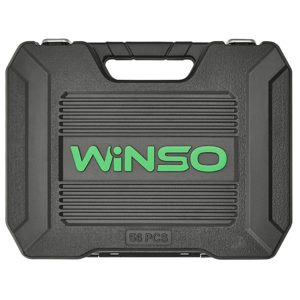 Професійний набір інструментів в кейсі Winso Pro 1/2", 1/4" 72Т, CR-V, 56од. Львів - фото 3