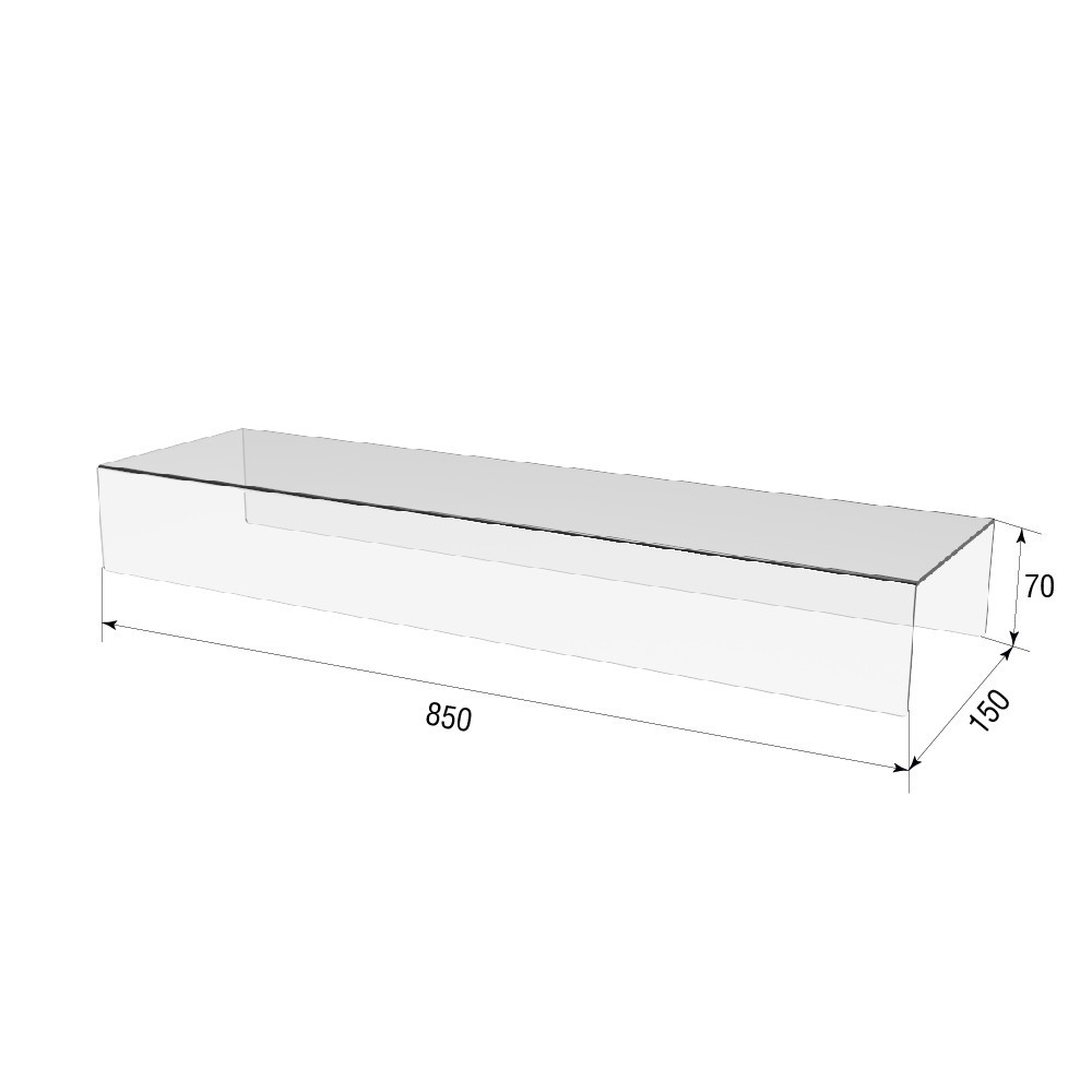 Подиум EKOSTAR 850х70х150 Киев - изображение 3