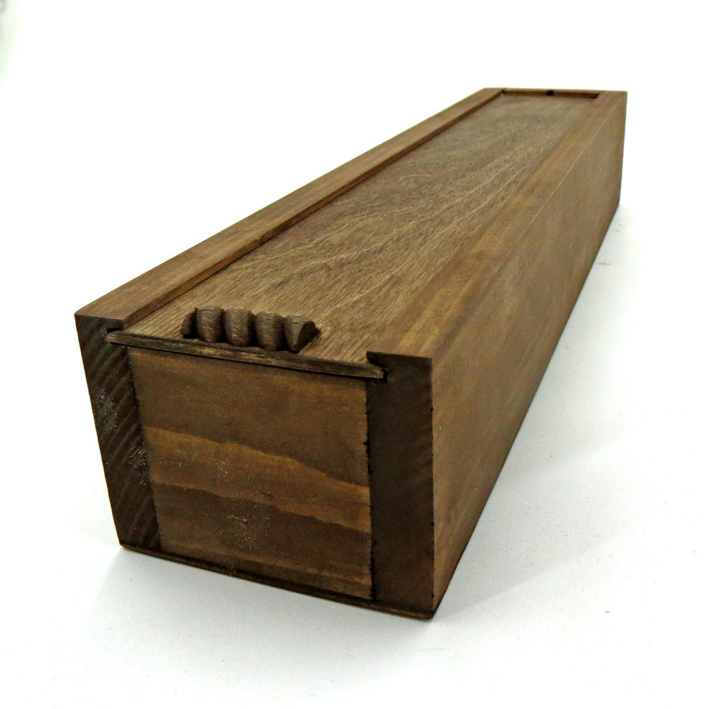 Пенал дерев'яний "Петунія фанера 34х7х8см" капучино Миколаїв - фото 6