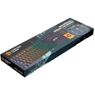 Клавіатура Canyon Cometstrike GK-55 RGB USB UA Black (CND-SKB55-US) Вінниця