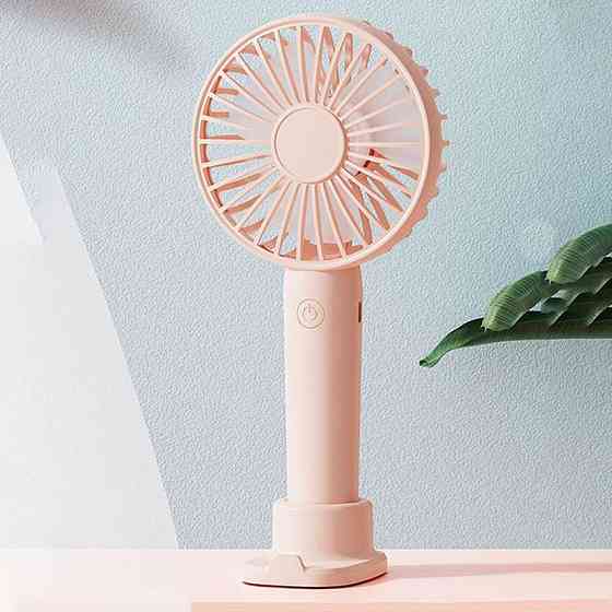 Ручний вентилятор з підставкою USB (аккумулятор 4000mAh) Handy Mini Fan Київ