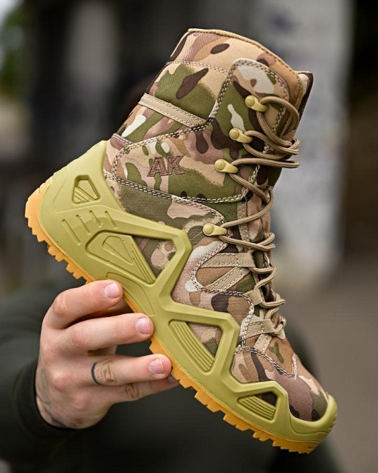 Тактичні черевики берці AK mtk high ПП8175 Одеса - фото 7