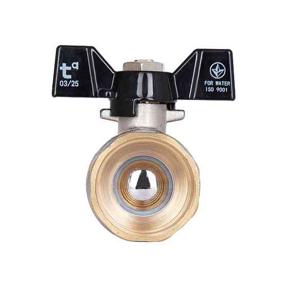 Кран кульовий Thermo Alliance Base 1" ВР для води (метелик) SD602W25 Київ