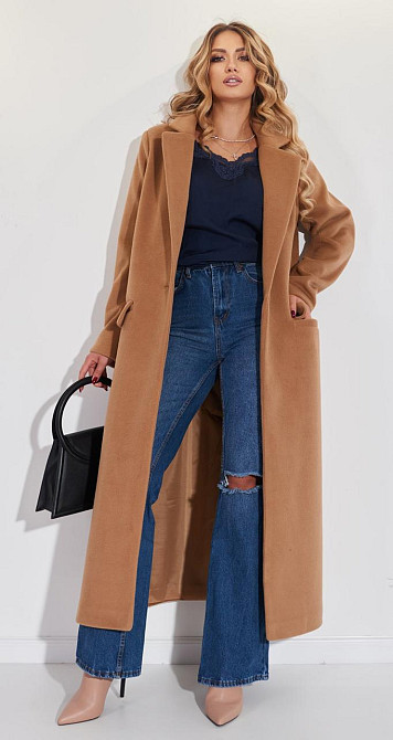 Пальто Лама длинное (44) Киев - изображение 6