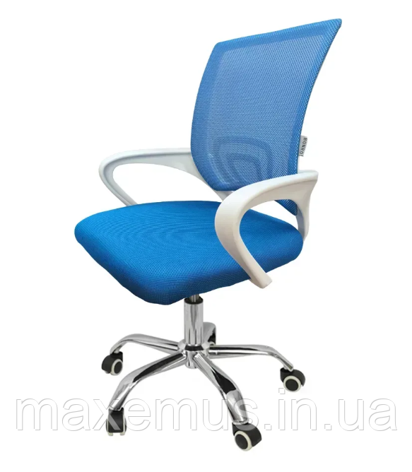 Кресло офисное компьютерное Комфортное кресло B 6 1 9 Офисные кресла и стулья Офисный стул кресло Синий Мостиска - изображение 15