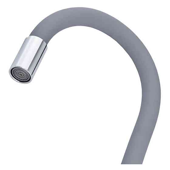 Кухонный смеситель Mixxus SUS-011 Хром Refl.Gray из нержавеющей стали (MI6222) Харьков