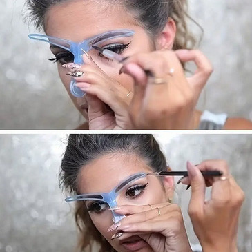 Набор трафаретов для бровей 8 шт Киев - изображение 8