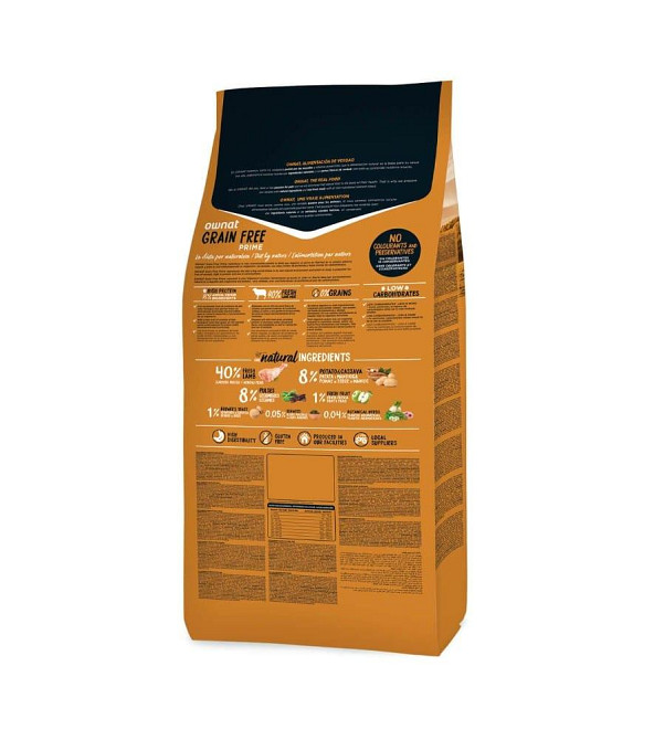 Сухий корм для собак Овнат Ownat Grain Free з ягням, 12 кг Вінниця - фото 2