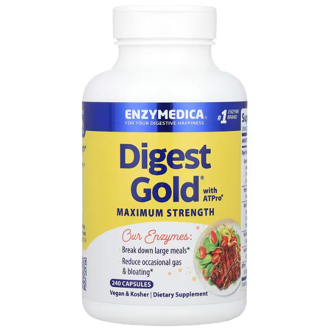 Пищеварительные ферменты Enzymedica Digest Gold with ATPro 240 капсул Киев - изображение 1