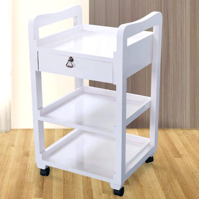 Етажерка для ванної на коліщатах "Прістільда" зефір Миколаїв - фото 2