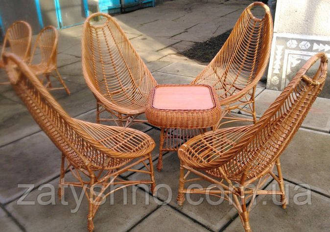 Плетеная мебель из натуральной лозы Киев - изображение 3