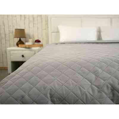 Покривало Руно двостороннє декоративне Grey 150х212 см (360.52У_Grey_1) Вінниця