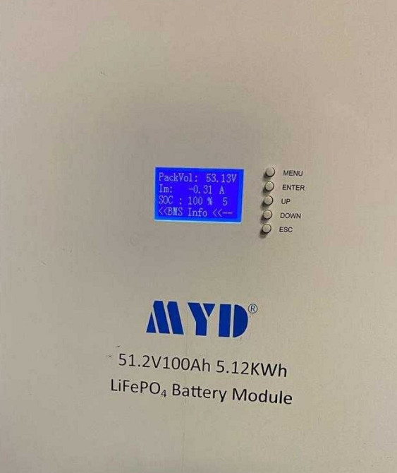 Акумуляторна батарея LIFEPO4, 51.2В. 100 АЧ. Київ - фото 4