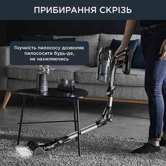 Акумуляторний пилосос Rowenta X-Force Flex 14.60 Auto Animal RH9958WA чорний, сірий Харків