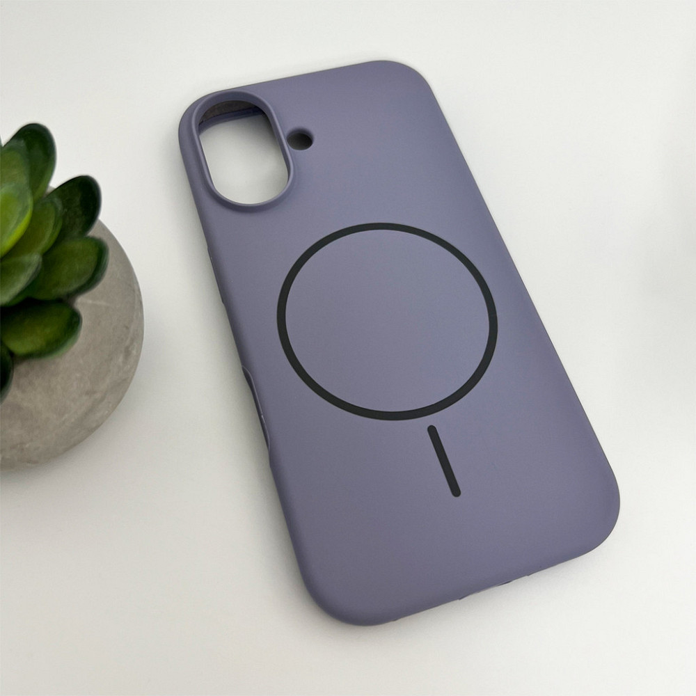 Чохол для смартфона Cosmic Silicone Case Magnetic for Apple iPhone 16 50,Lavender Grey Київ - фото 4