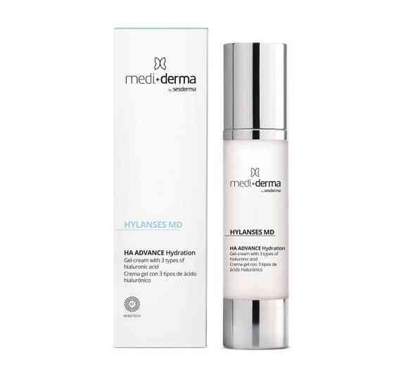Зволожувальний гель-крем Medi+derma Facial Gel Cream Moisturizing Hylanses MD 50 мл Дніпро