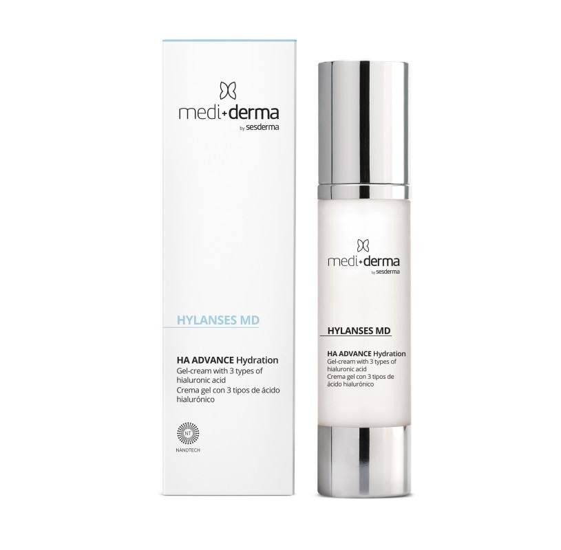 Зволожувальний гель-крем Medi+derma Facial Gel Cream Moisturizing Hylanses MD 50 мл Дніпро - фото 1