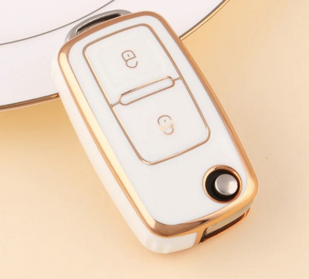 Чохол на автомобільні ключі Volkswagen Skoda 2 кнопки Сміла - фото 2