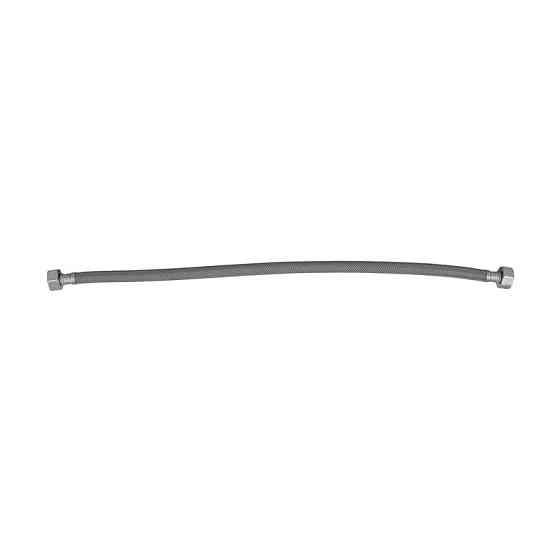 Гнучке підведення Zerix ZHN-02-F1/2"xM10-060 (нейлонове обплетення, гайки нерж) (пара) (ZX5158) Київ