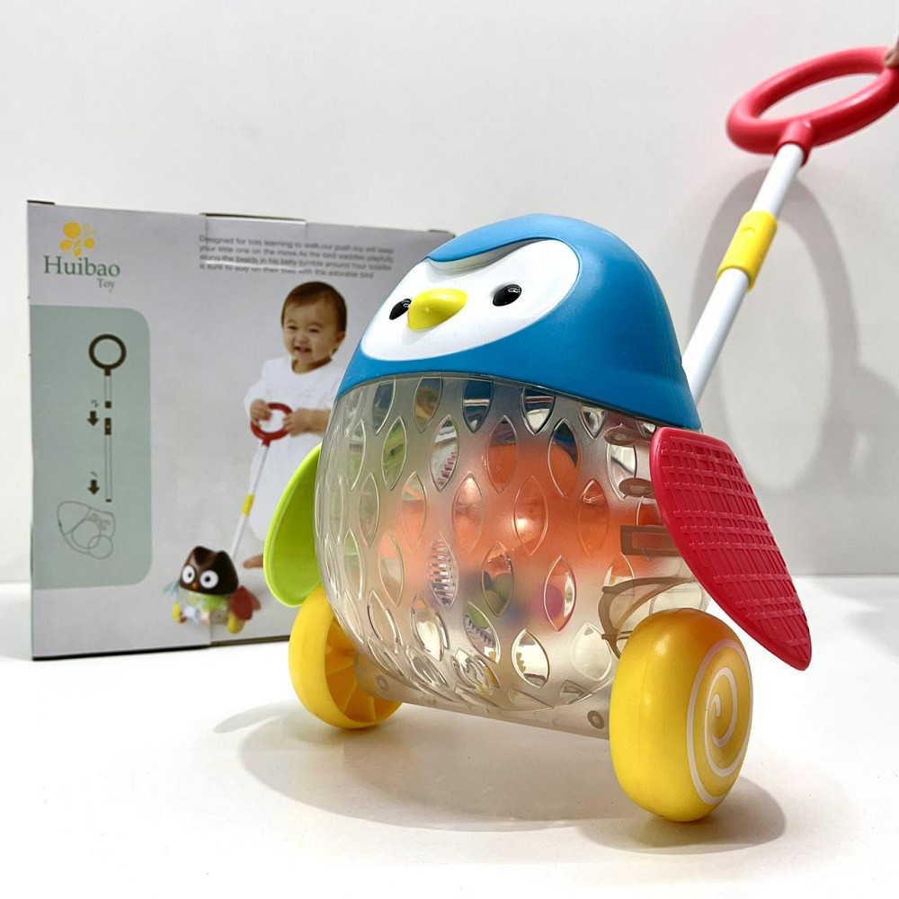 Каталка на палиці Пінгвіня подвійні крила (1601ABC) Чернігів - фото 4