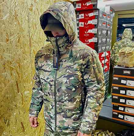 Тактична куртка з капюшоном Kombat Tactical (Multicam) водостійкий розмір XL Вінниця