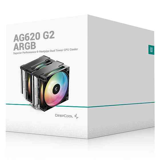 Кулер процесорний DeepCool AG620 G2 ARGB (R-AG620-BKAMMG2-G) ( 29902 ) Харків