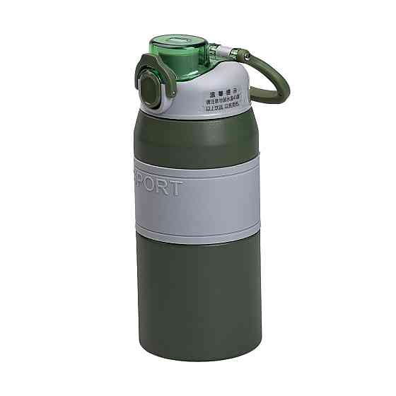Yiwu Термос Sport з нержавіючої сталі 600 мл зелений HP-14-5GR Киев