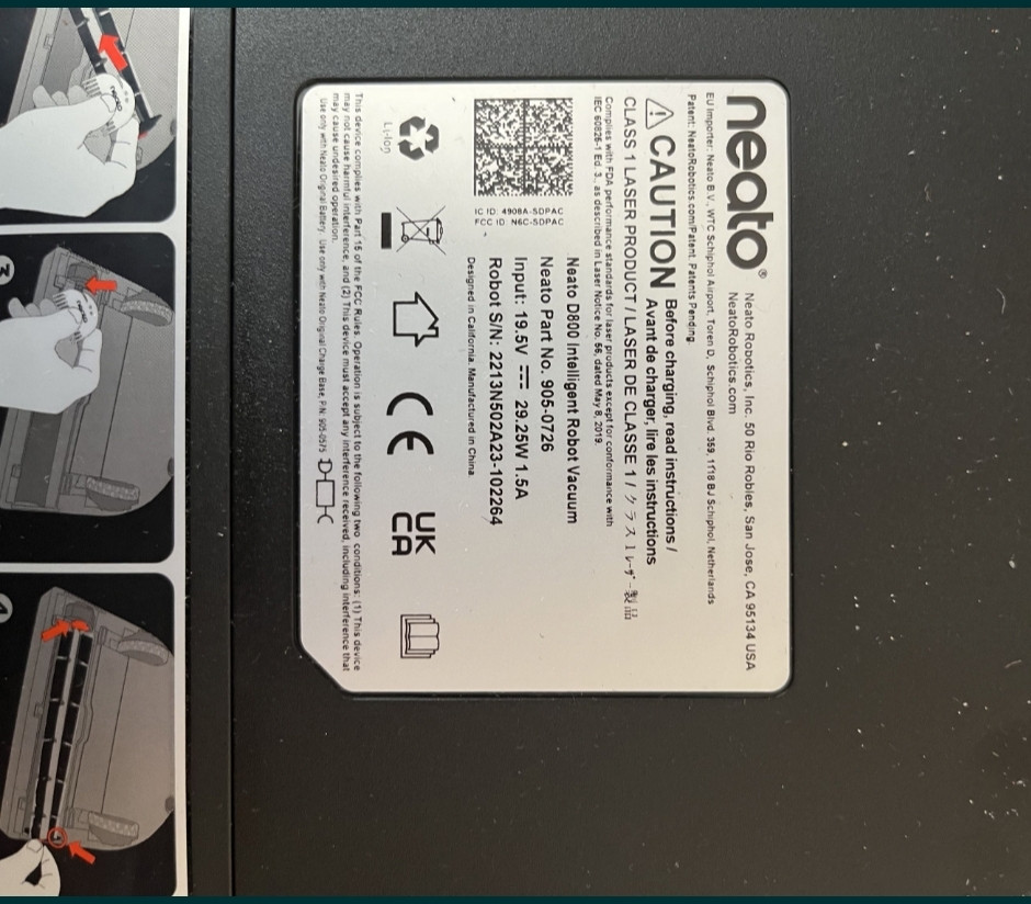 Робот-Пилосос: Neato D800 (I Robot) Київ - фото 6