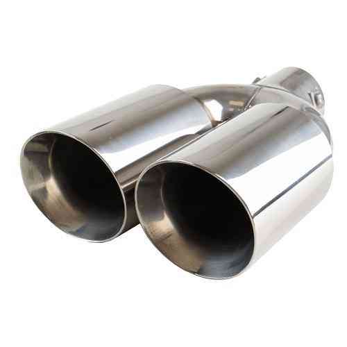 Насадка на глушитель НГ-0260A внутренний диаметр 64 мм, длина 300 мм, внешние 2 крепления 89 мм Харьков