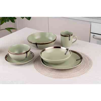 Тарілка Ardesto Liguria Soup 20 см Green Bay (AR2920LGC) Вінниця