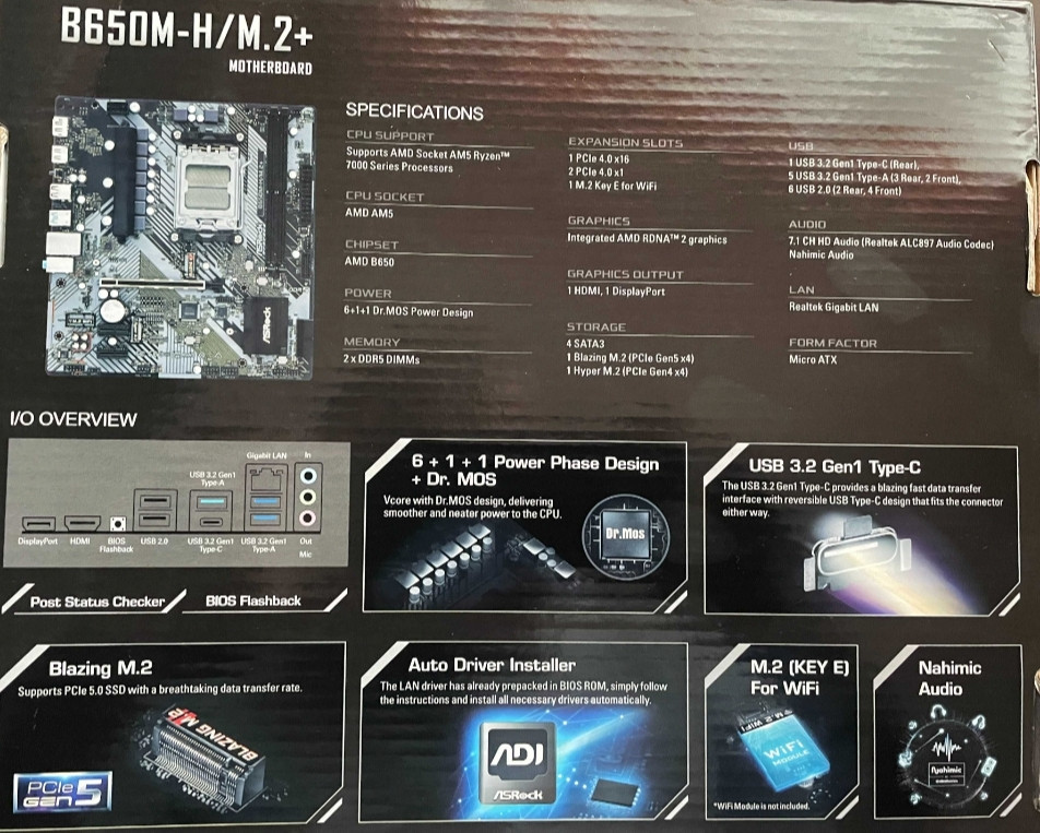 Новый комплект процессор AMD Ryzen 5 7500F 3.8(5.1)GHz 32MB sAM5 Киев - изображение 2