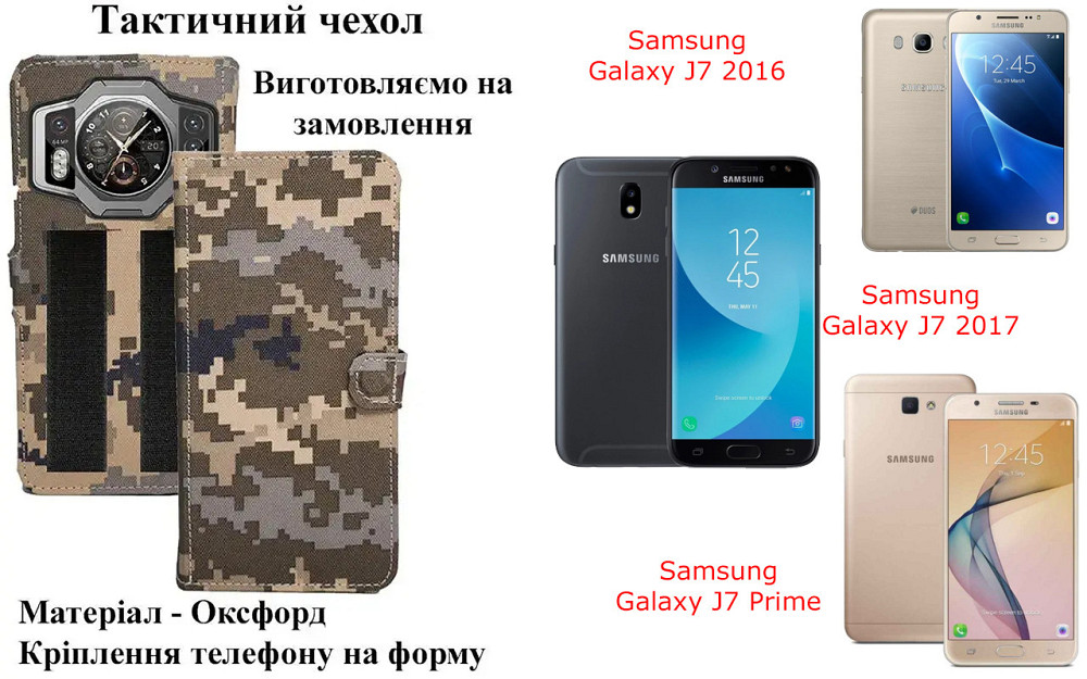 Тактический чехол для Oukitel IIIF150 B1, IIIF150 B1 Pro, крепится к снаряжению на липучке Киев - изображение 1