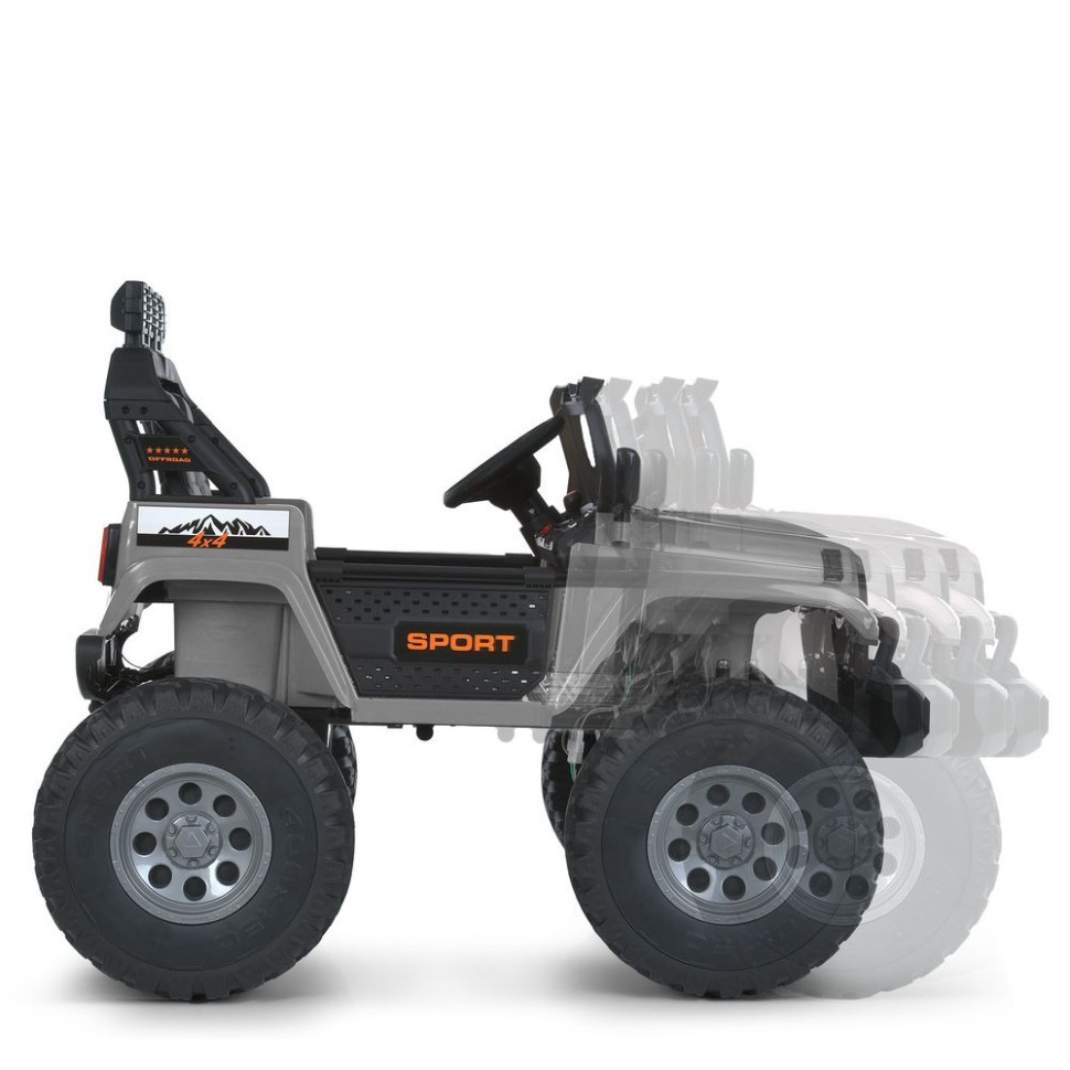 Дитячий електромобіль Джип M 6204EBLR-11(24V) до 60 кг Вінниця - фото 9