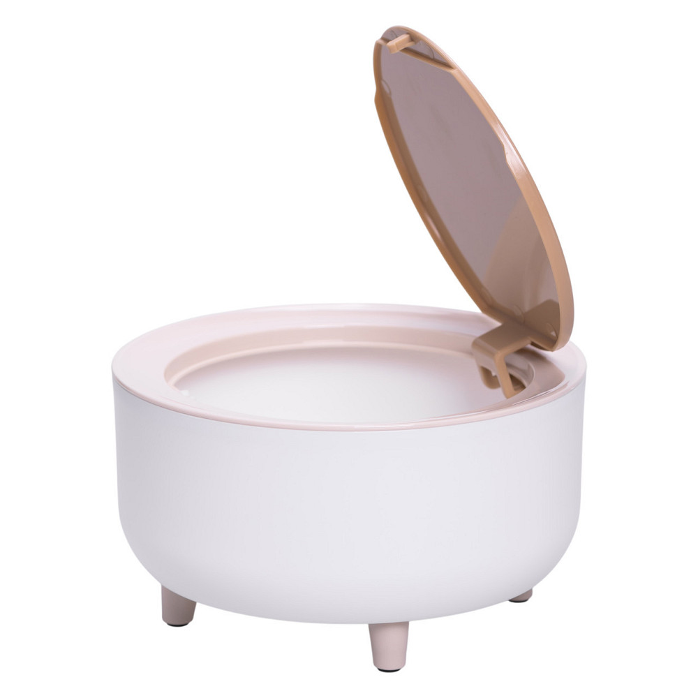 Відро для сміття настільне 19×10 (см) з кришкою HP-45-3 Київ - фото 1