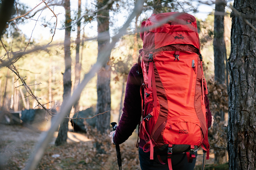 Туристический рюкзак Tramp Floki 50+10 зеленый Київ - фото 6