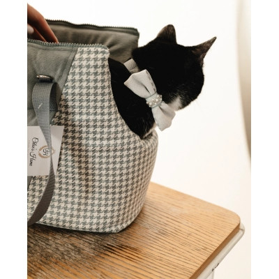 Переноска для тварин Chloe's Home Berlin 43x27x17 см сіра (CLH5231) Вінниця - фото 3