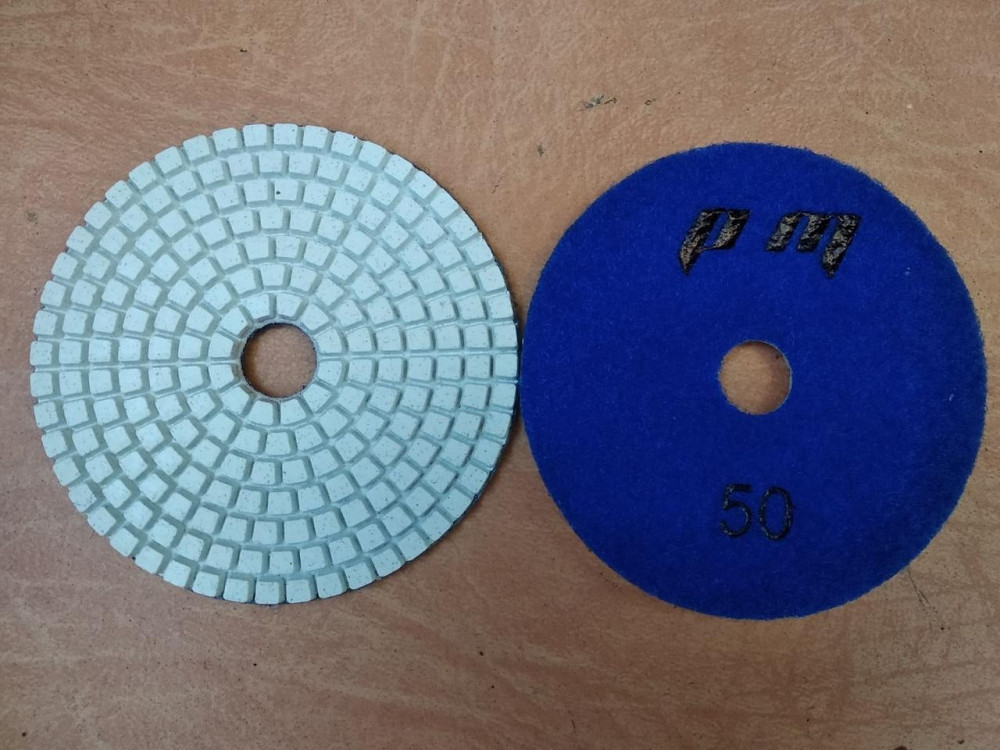 Гнучкий полірувальний круг (черепашка) Ø100 Р50 Полтава - фото 1